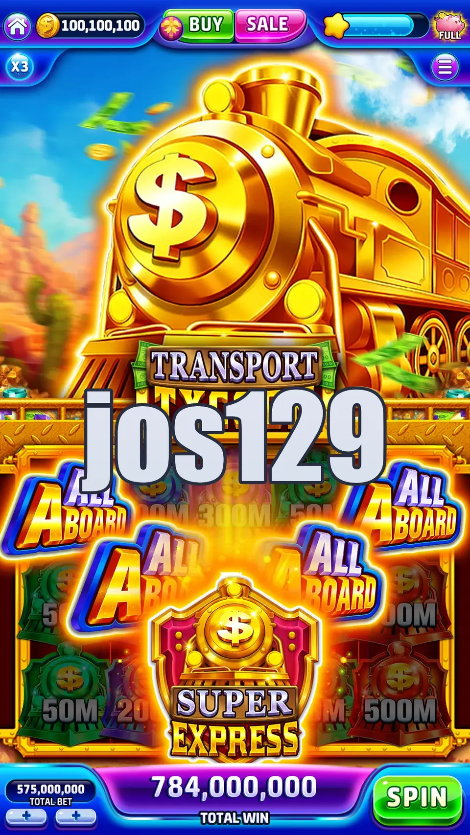 jos129 Tangkapan Layar Resmi APK